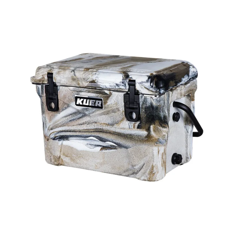 Camping Ice Chest Hiking Cooler Box OEM Water Wine rotomolded coolers Refrigerated Car Cool Storage Box