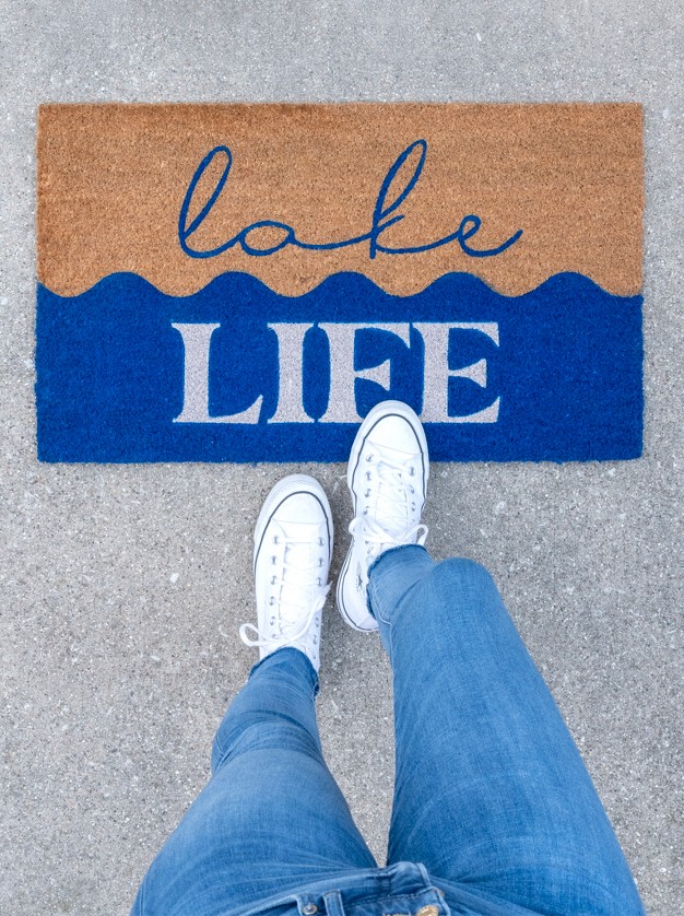 Shiraleah quot lake Life quot doormat