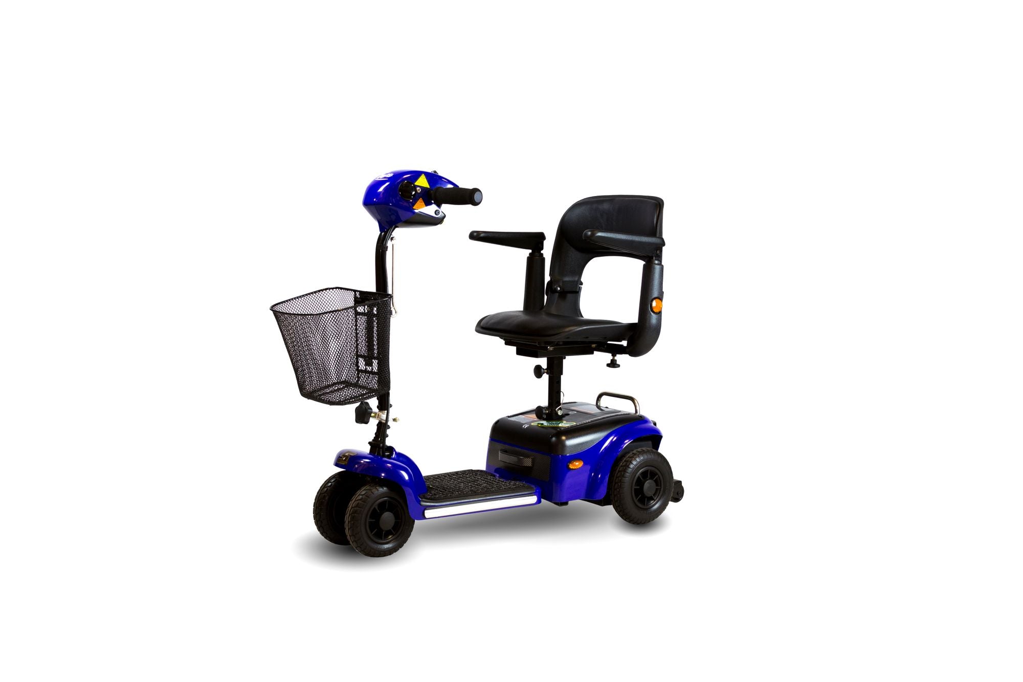 Shoprider Scootie 4-Wheel Lightweight Mobility Scooter Blue - Fold Down For Easy Storage, For Seniors