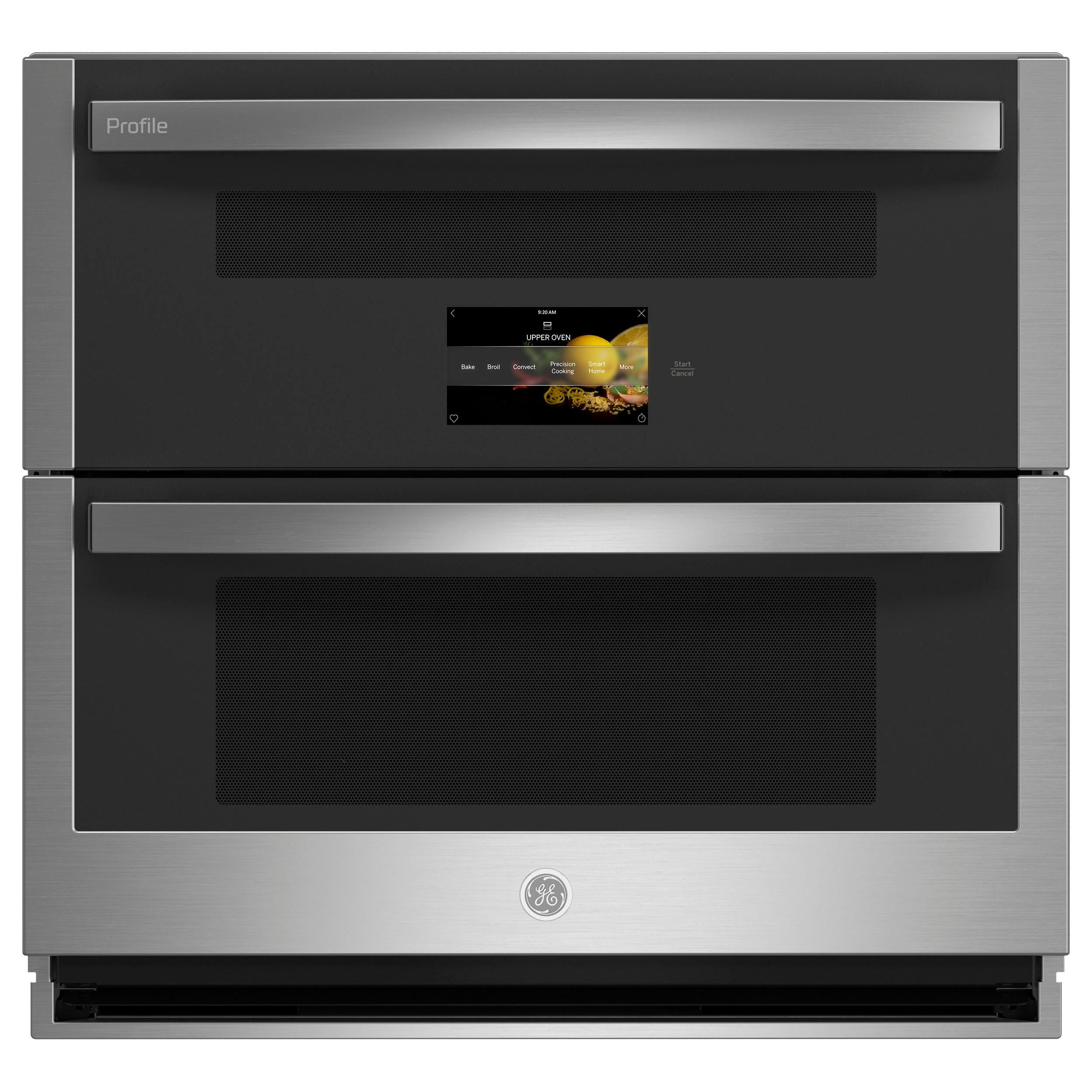 GE Profile 30-inch Built-In Wall Oven with Twin Flex Convection PTS9200SNSS