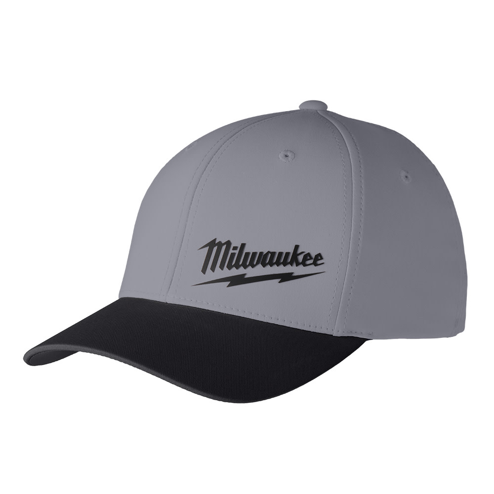 Milwaukee WORKSKIN Performance Fitted Hat Dark Gray S/M