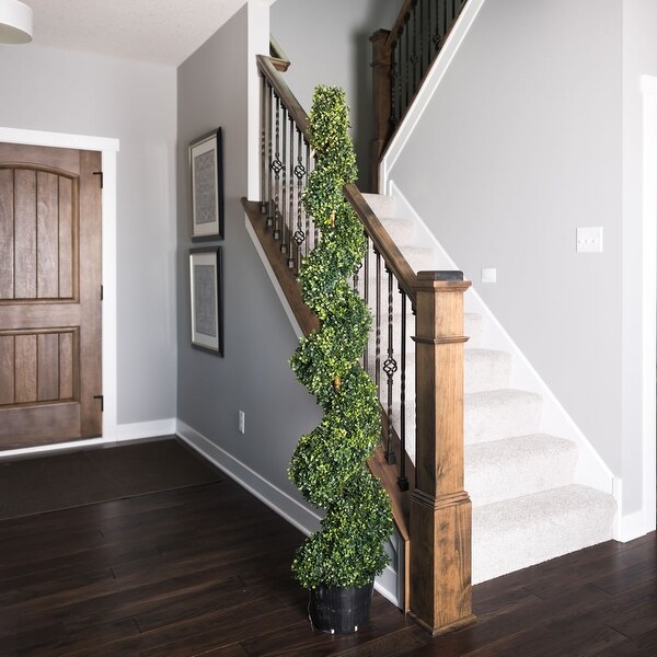 Vickerman 6' Green Boxwood Everyday Topiary