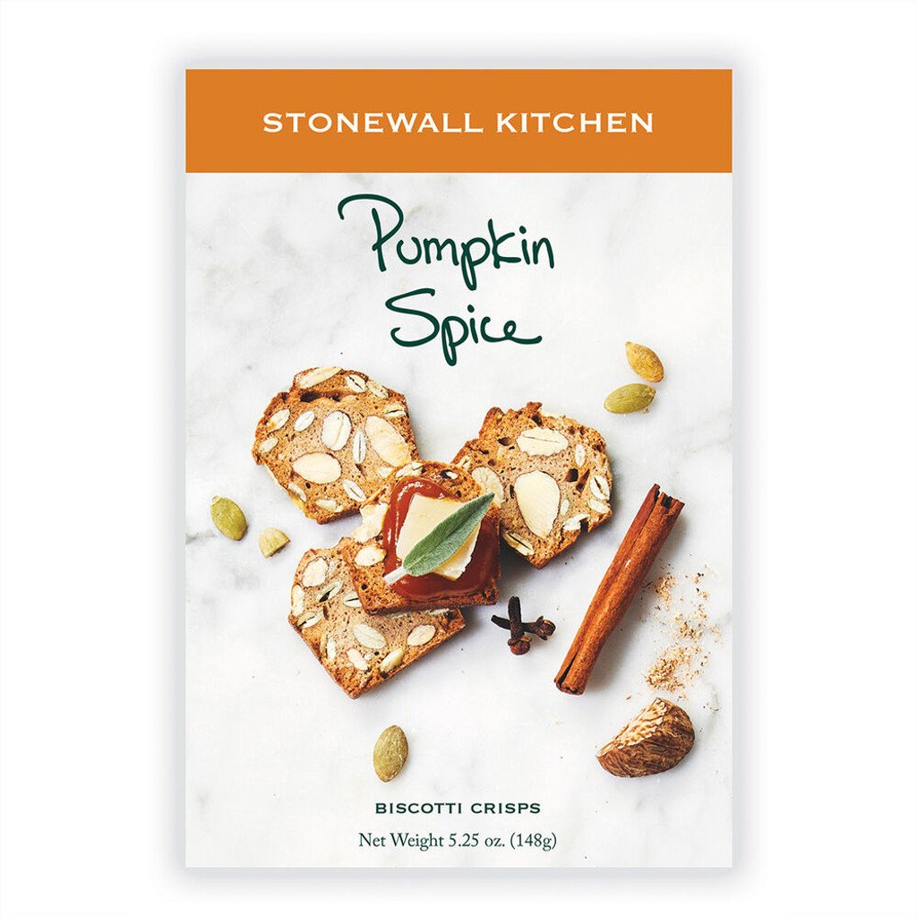 Stonewall Kitchen  Pumpkin Spice Biscotti Crisps