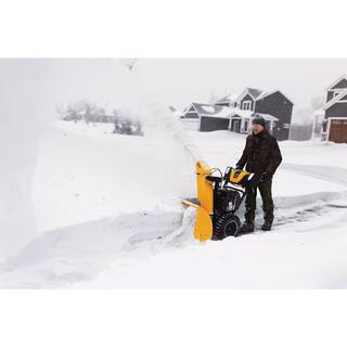 Cub Cadet 28 in. 357cc Three-Stage Electric Start Gas Snow Blower with Steel Chute Power Steering and Heated Grips 3X 28