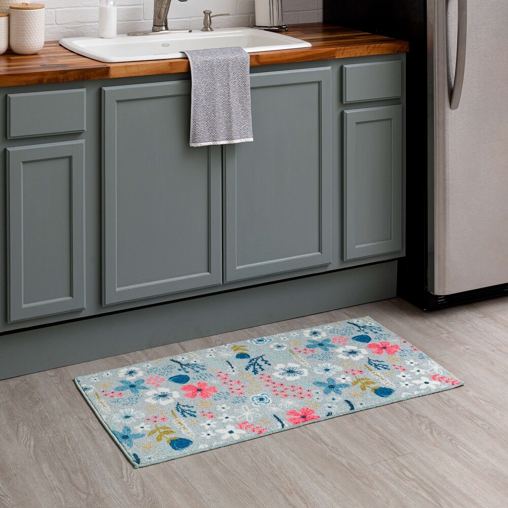 Mohawk Home Whimsy Floral Kitchen Mat