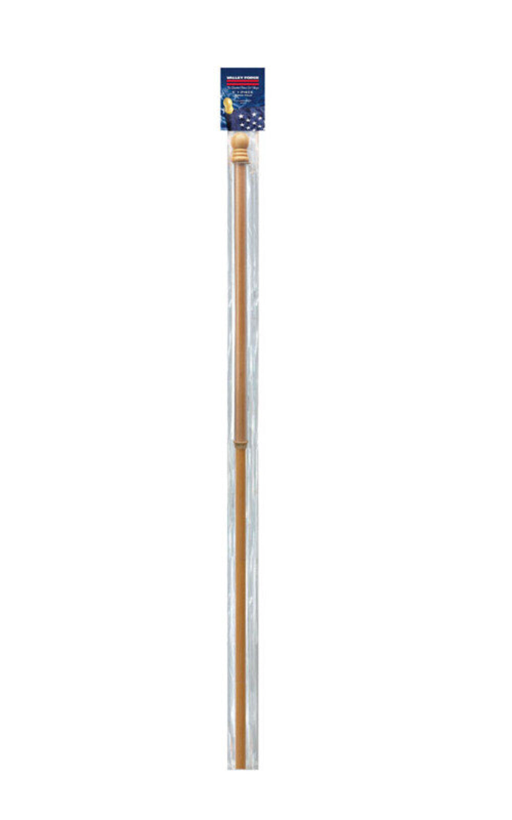 POLE FLAG WOOD 5'