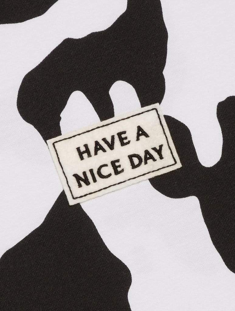 Have A Nice Day Cow Oversized T-Shirt