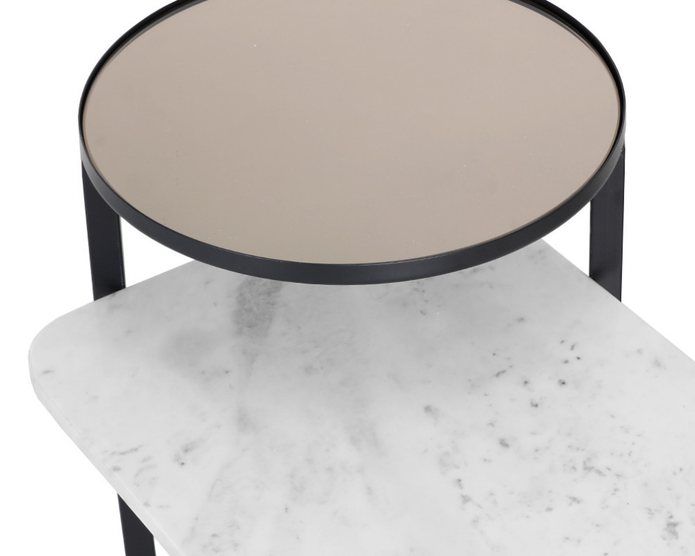 Rivas End Table   Transitional   Side Tables And End Tables   by Sunpan Modern Home  Houzz