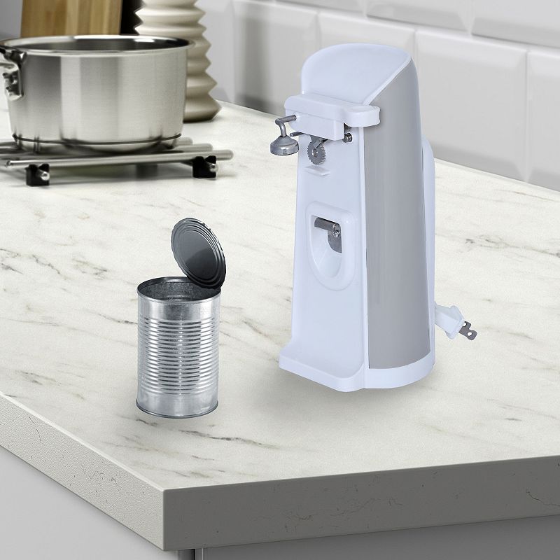 Brentwood Extra Tall Electric Can Opener in White