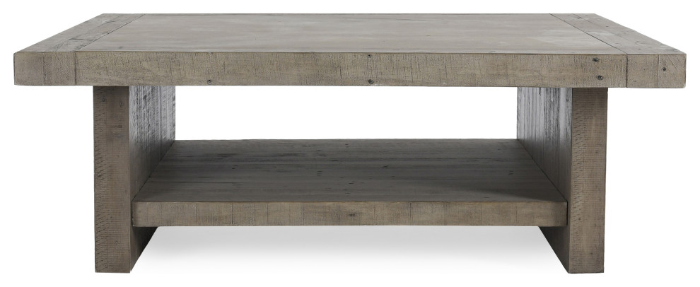 Stonebridge Square Coffee Table by Kosas Home   Farmhouse   Coffee Tables   by Kosas  Houzz