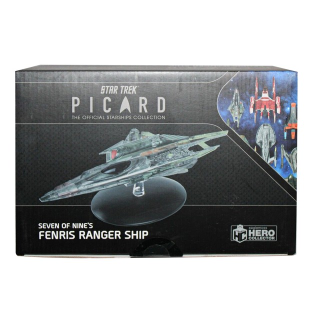 Eaglemoss Collections Star Trek Picard Ship Replica Romulan Seven Of Nines Fenris Ranger