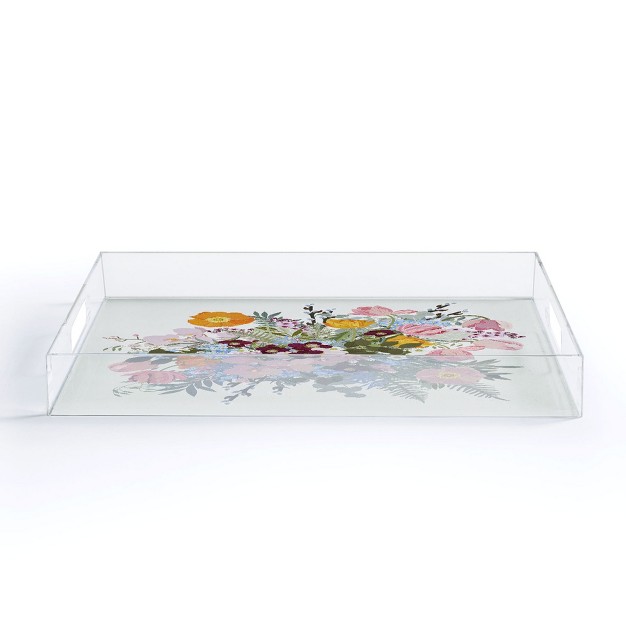 Iveta Abolina Astrid Morning Acrylic Tray Deny Designs