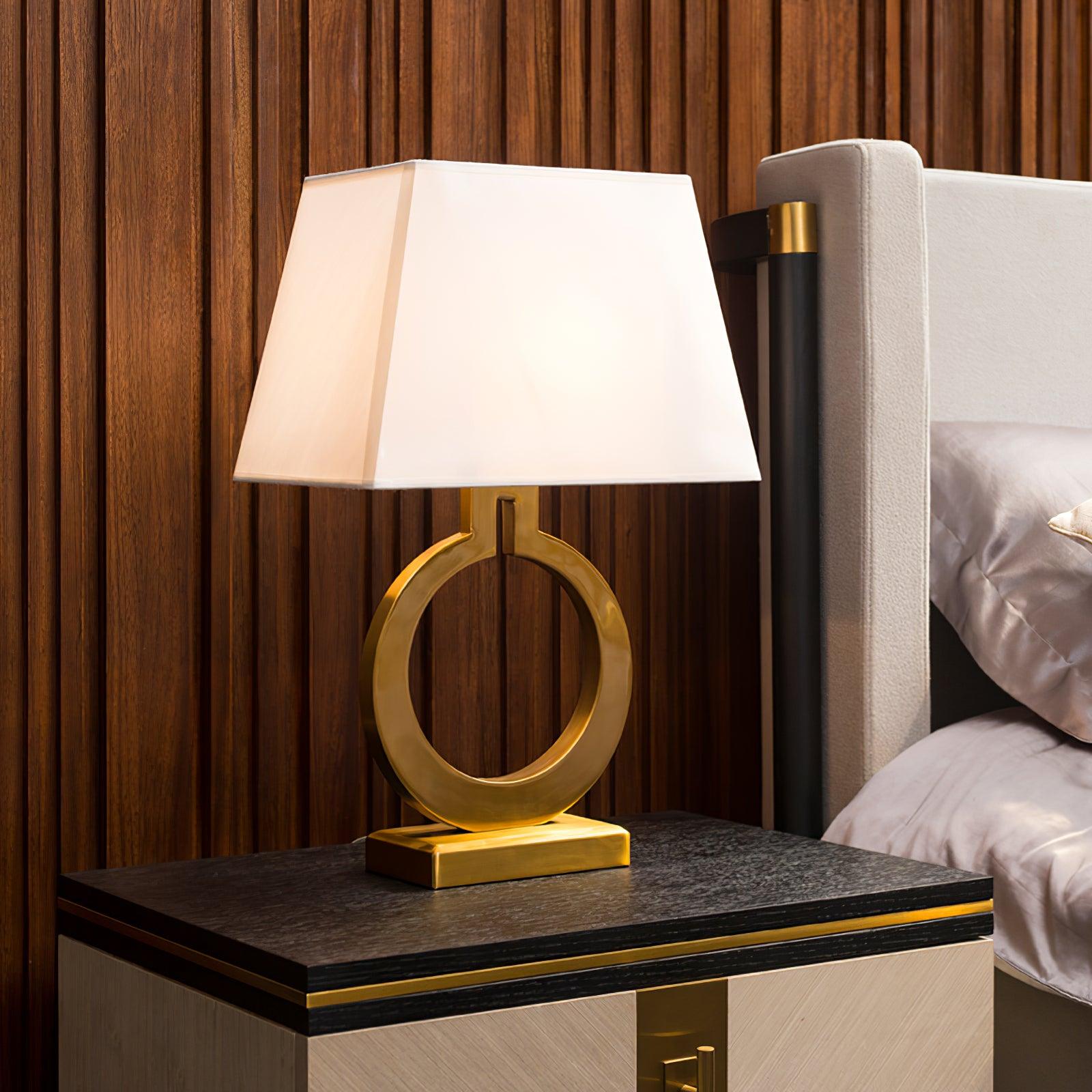 Keyhole Ring Table Lamp