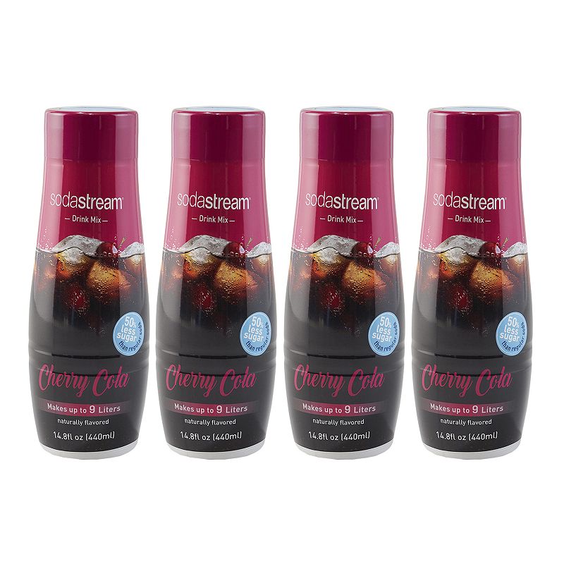 SodaStream Cherry Cola 14.8-oz. Sparkling Drink Mix - 4-pk