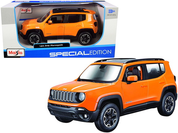 Maisto Jeep Renegade Red 1/24 Diecast Model Car