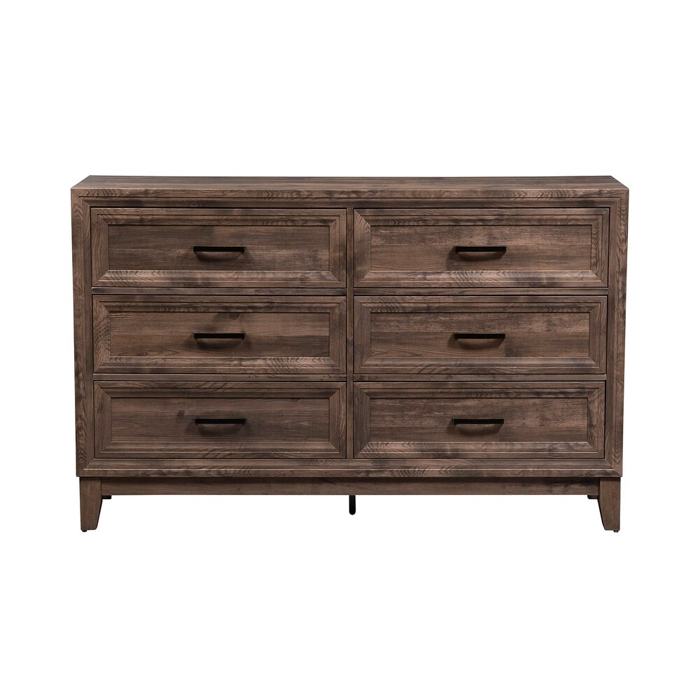 Ridgecrest Cobblestone 6 Drawer Dresser