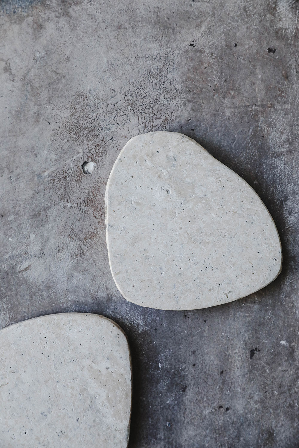 Travertine Coaster Set