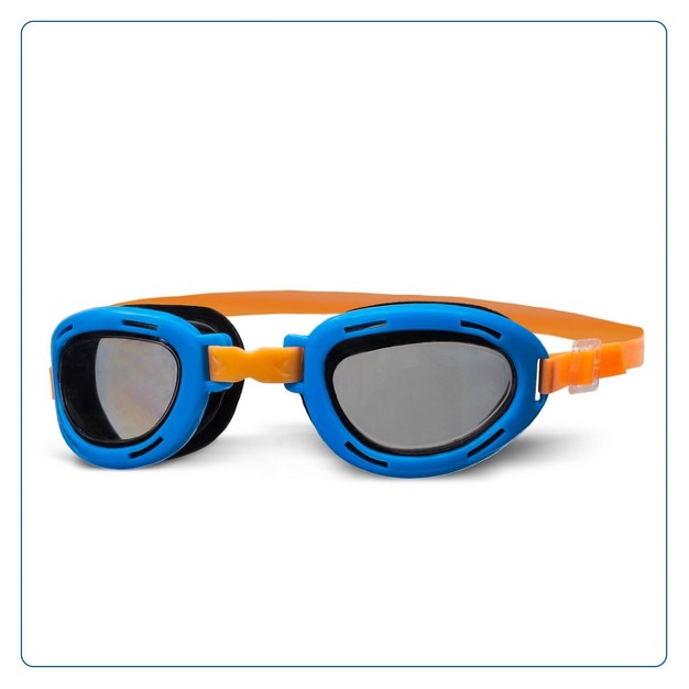 Aqua Leisure Newt Kids x27 Swim Goggles Blue smoke