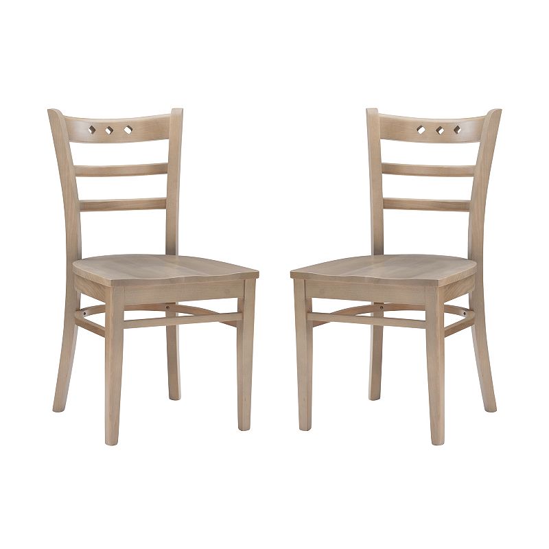 Linon Darby Dining Chair 2-piece Set