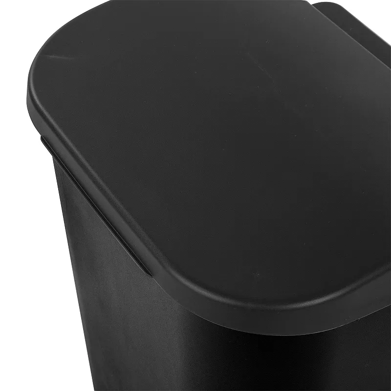 Sterilite 11.3 Gal Lift Top Lid Kitchen Trash Can Wastebaskets， Black (24 Pack)