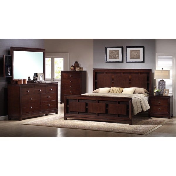 Picket House Furnishings Easton King Panel 4PC Bedroom Set - - 12821135