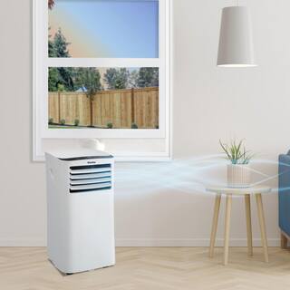 Danby 10000 BTU (7000 SACC) 3-in-1 Portable Air Conditioner in White with Fan and Dehumidifier DPA070B4WDB