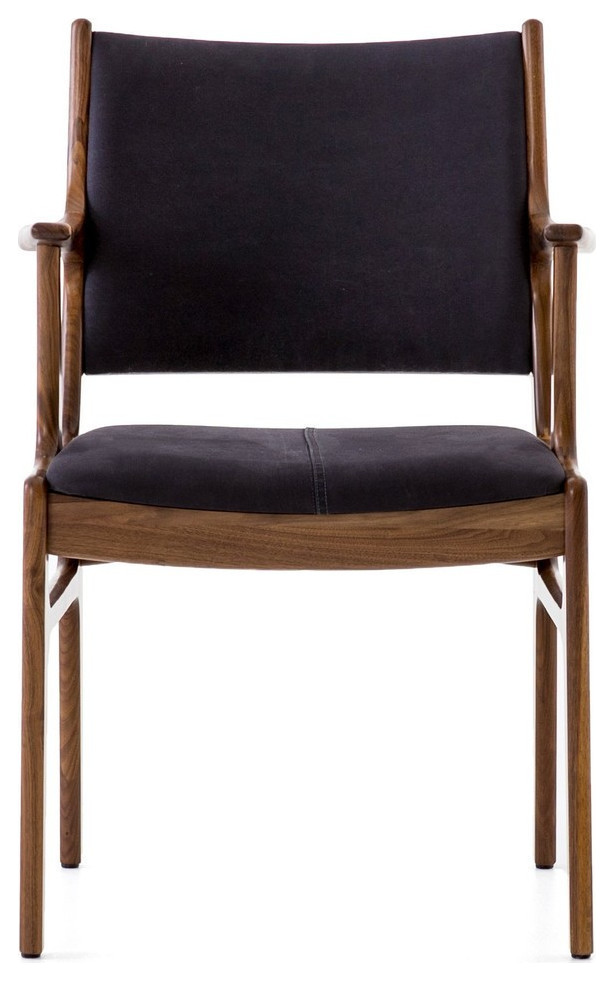 Compolo Arm Dining Chair  Set of 2   Transitional   Dining Chairs   by Virgil Stanis Design  Houzz