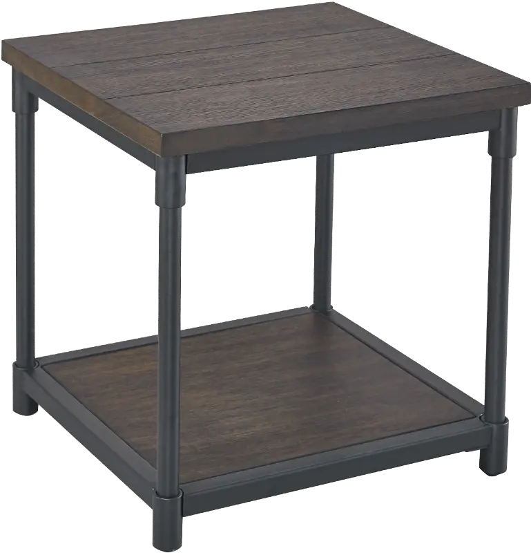 Prescott Industrial End Table