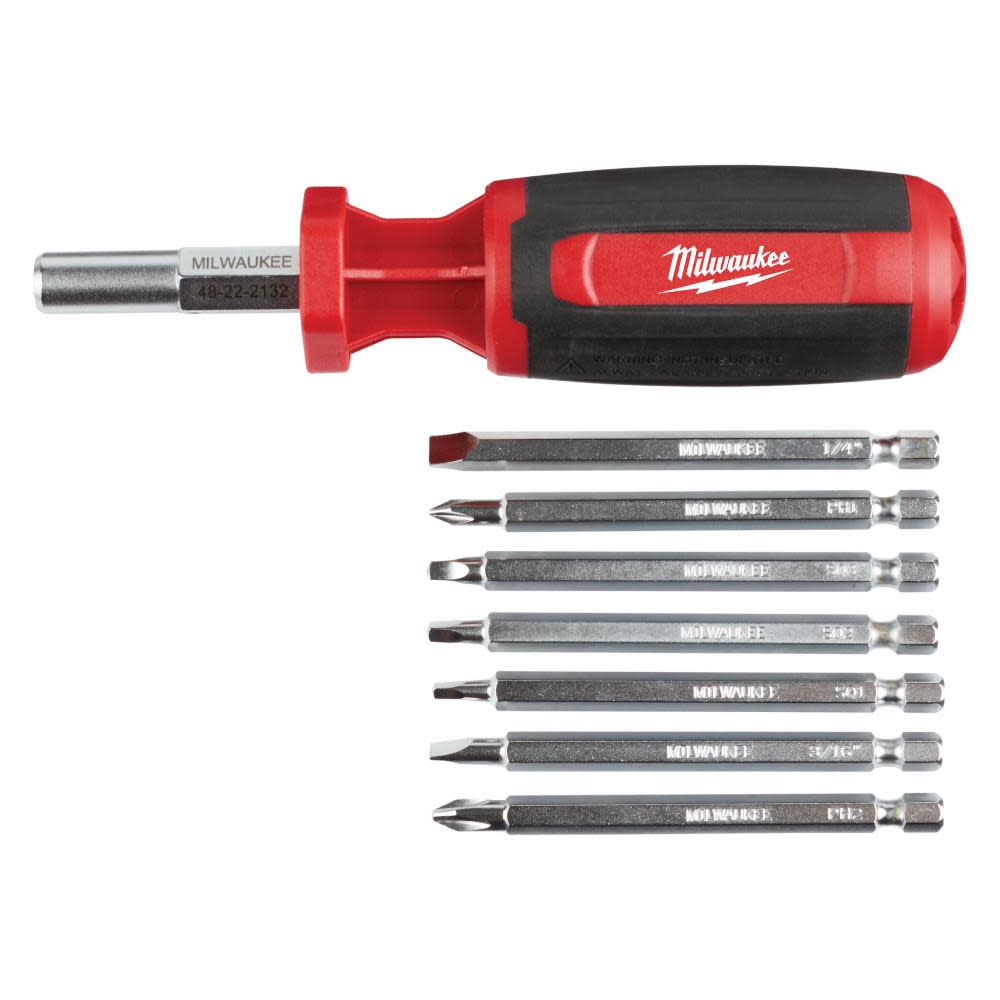 Milwaukee 9-in-1 Square Drive Multi-Bit Driver 48-22-2132 from Milwaukee