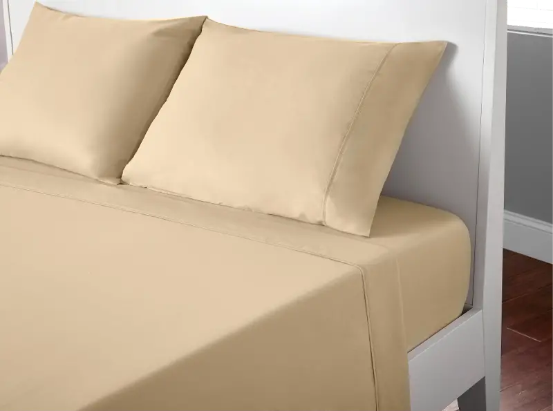 Bedgear Sand Microfiber Twin Bed Sheets