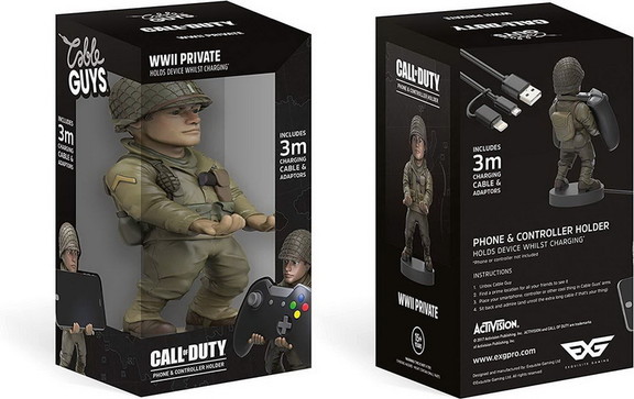 Exquisite Gaming Call of Duty WWII Cable Guys 8 In...