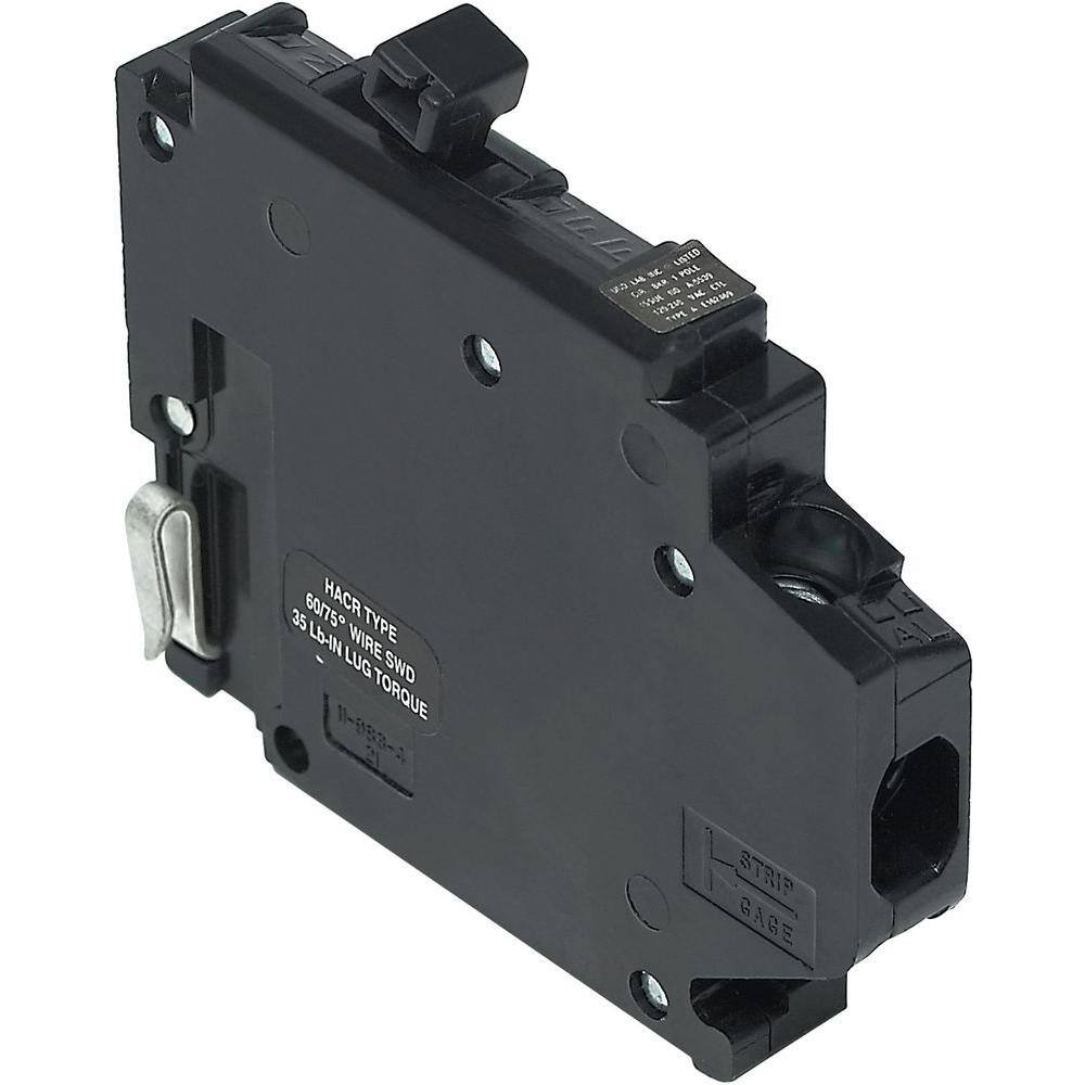 Connecticut Electric New Challenger 20 Amp 12 in. 1-Pole Type A Replacement Left Clip Thin Circuit Breaker UBITBA120L