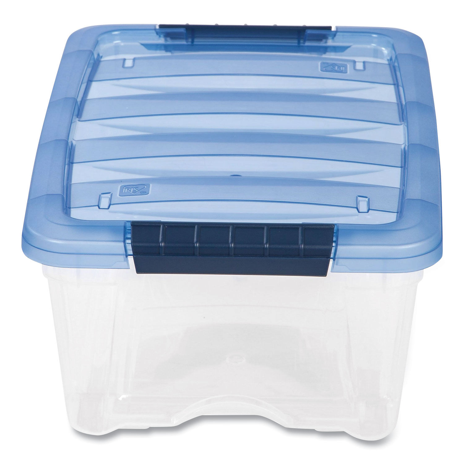 Stack and Pull Latching Flat Lid Storage Box by IRIS IRS100306