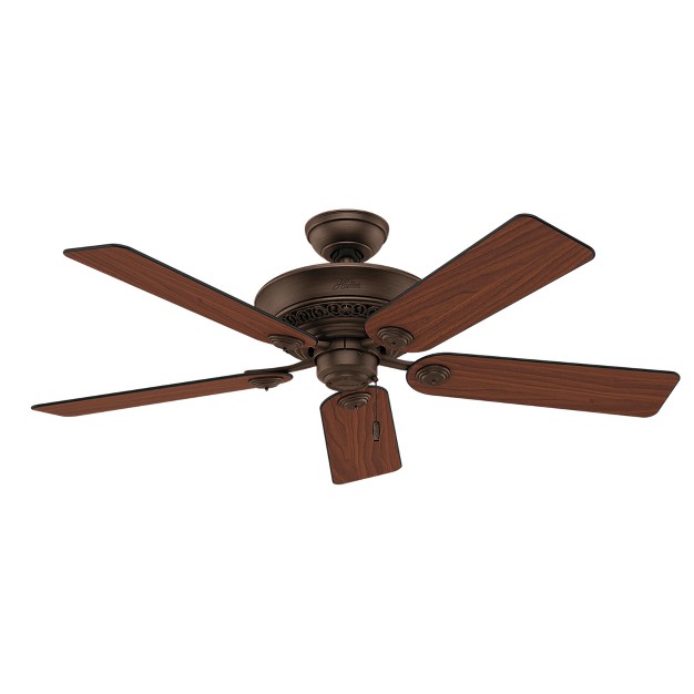 Italian Countryside Ceiling Fan Cocoa includes Energy Efficient Light Hunter