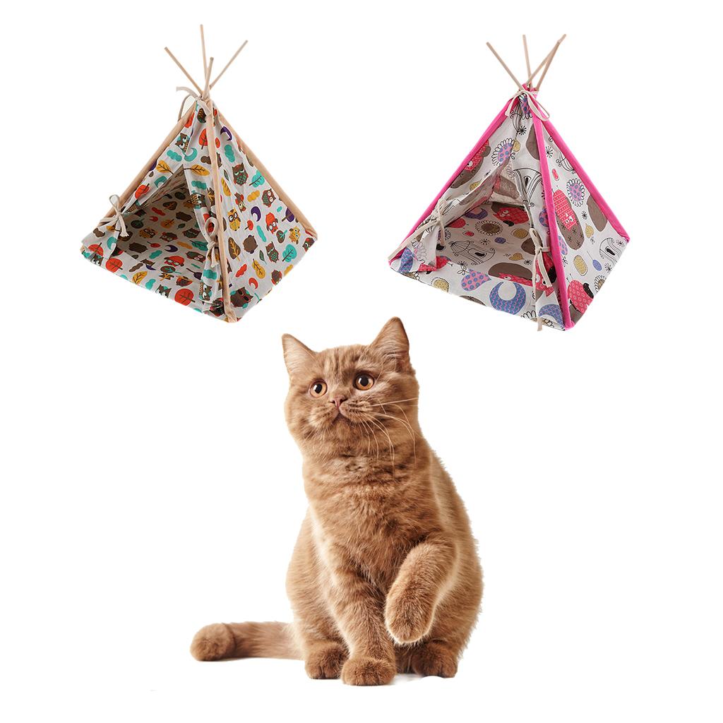 Cute Removable Dog Teepee Dog Bed Cat House Cat House cat House - 02