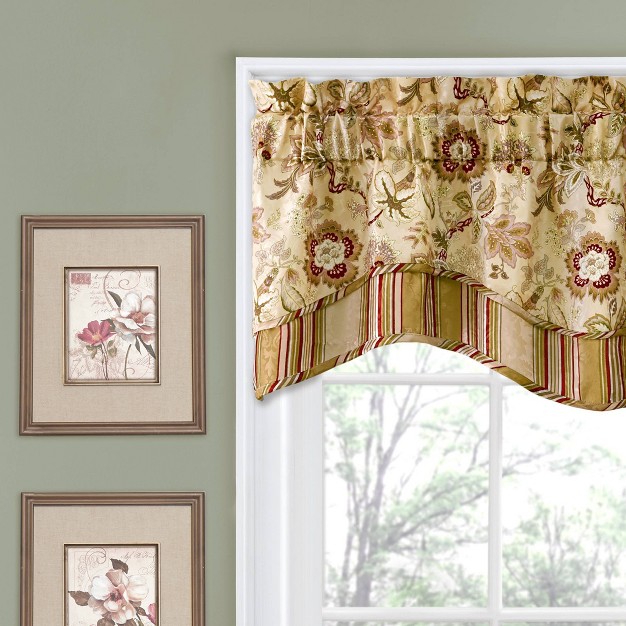 Navarra Floral Window Valance Traditions By Waverly