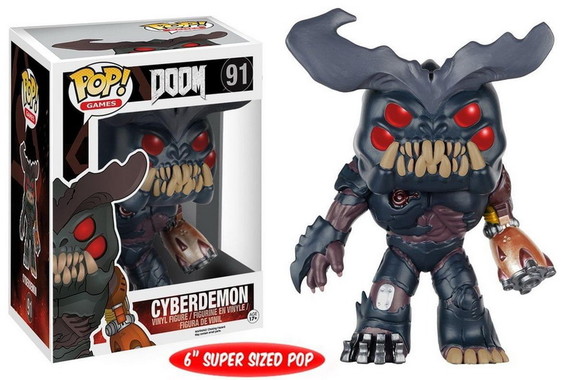 Funko Doom POP 6 Vinyl Figure: Cyberdemon