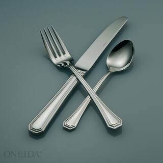 Oneida Lido 1810 Stainless Steel Teaspoons U.S. Size (Set of 12) T246STSF