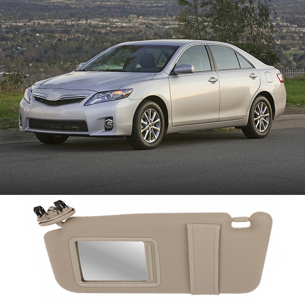 Car Sun Visor Left Side Beige Wireless Without Light For Camry 2007-2011 74320-06780-e0 74320-33e80-e0