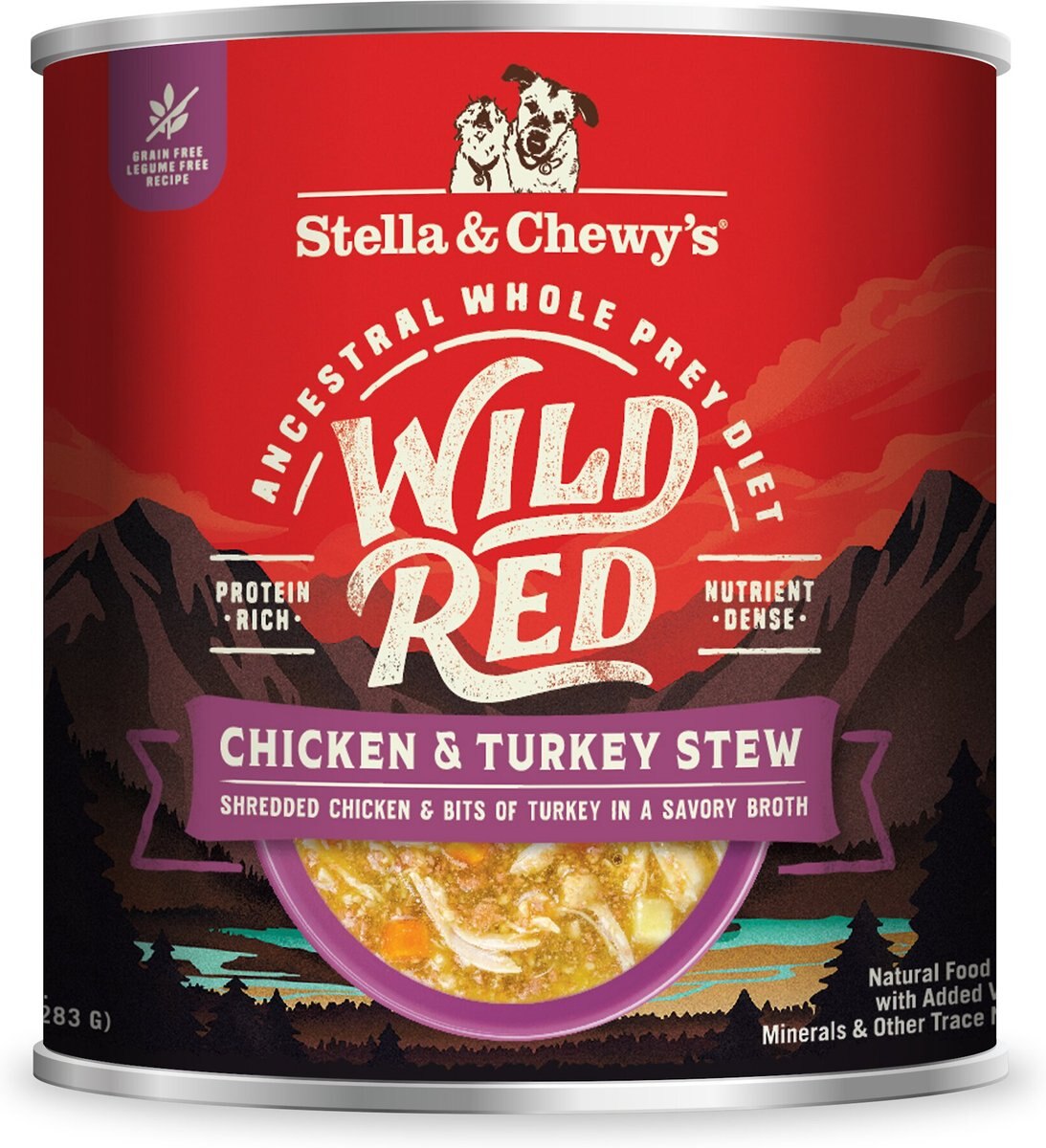 Stella and Chewy's Wild Red Variety Pack Grain-Free Wet Dog Food