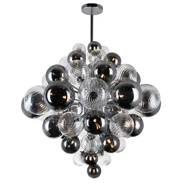 Pallocino 27 Light Chandelier With Chrome Finish