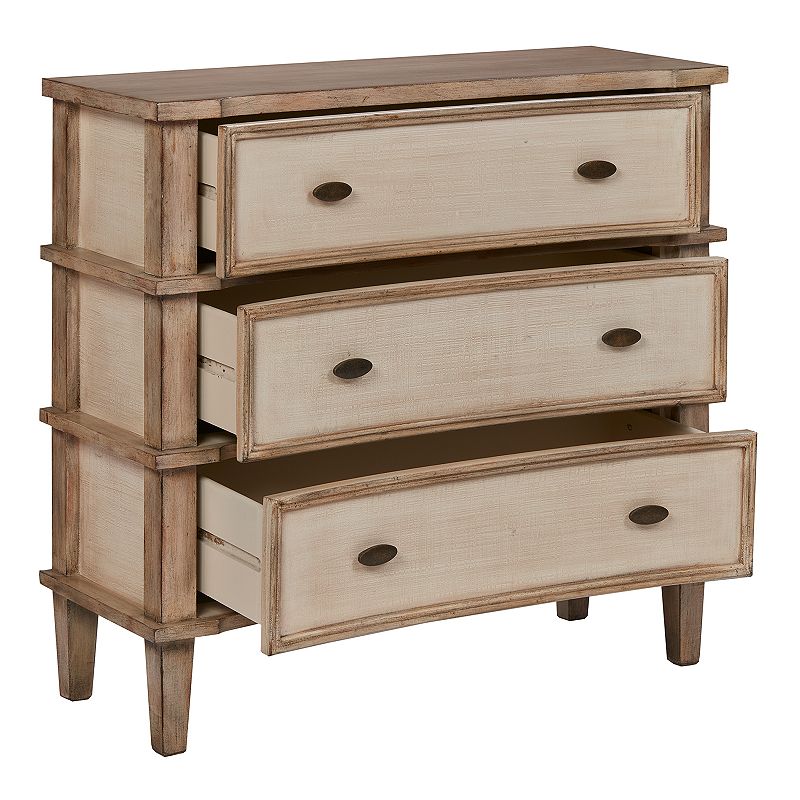 Madison Park Diego 3-Drawer Storage Dresser