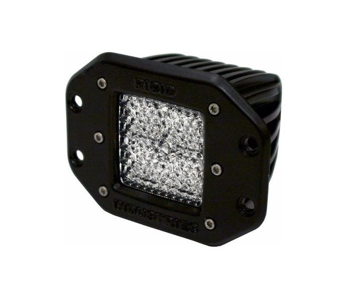 Rigid Industries D-Series Dually Flush Mount Diffused LED Light - 21151