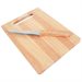 PremiumConnection Rubberwood Cutting Board Set