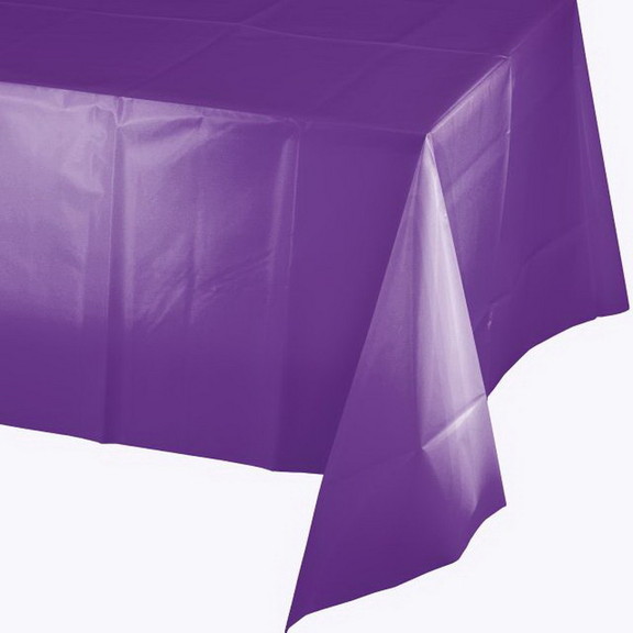 Creative Converting 318939 Amethyst Tablecover Pl ...