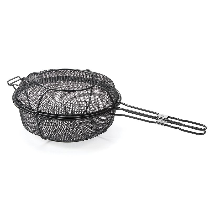 Outset Nonstick Chef's Outdoor Grill Basket and Skillet