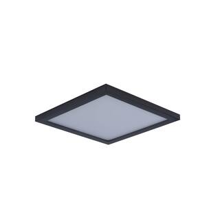 Maxim Lighting Wafer 9 in. Bronze Integrated LED Flushmount Light 57724WTBZ