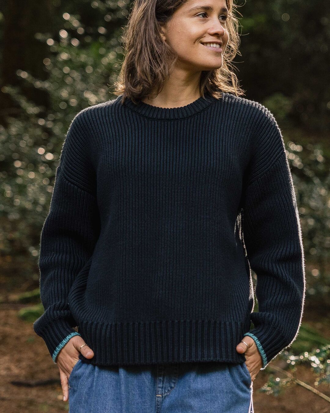 Gondwana Classic Knitted Jumper - Black