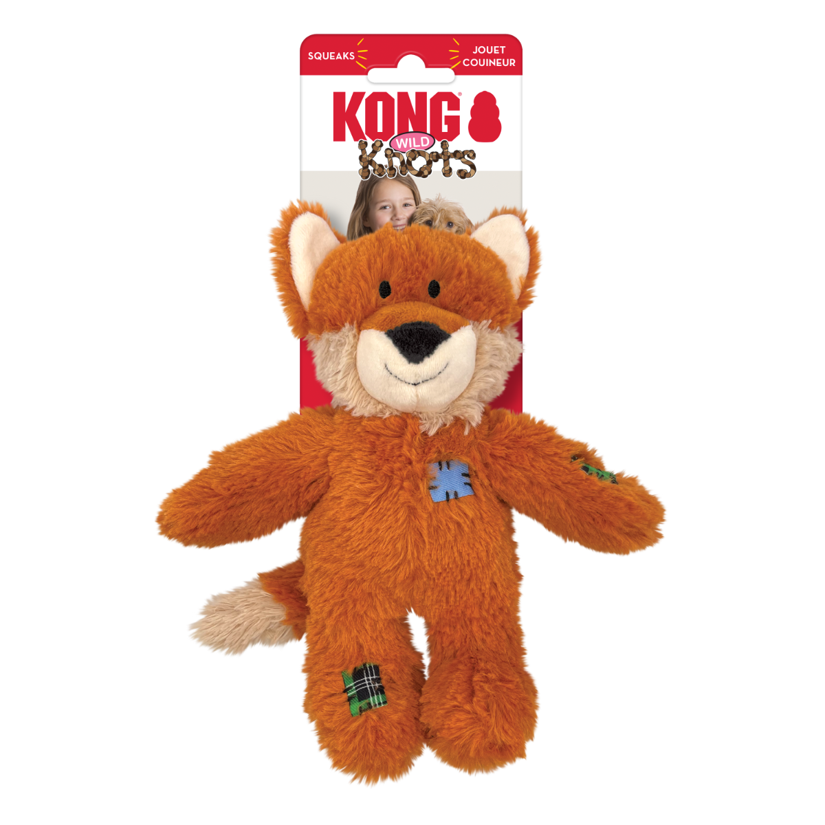 KONG Wild Knots Fox - Dog Toy