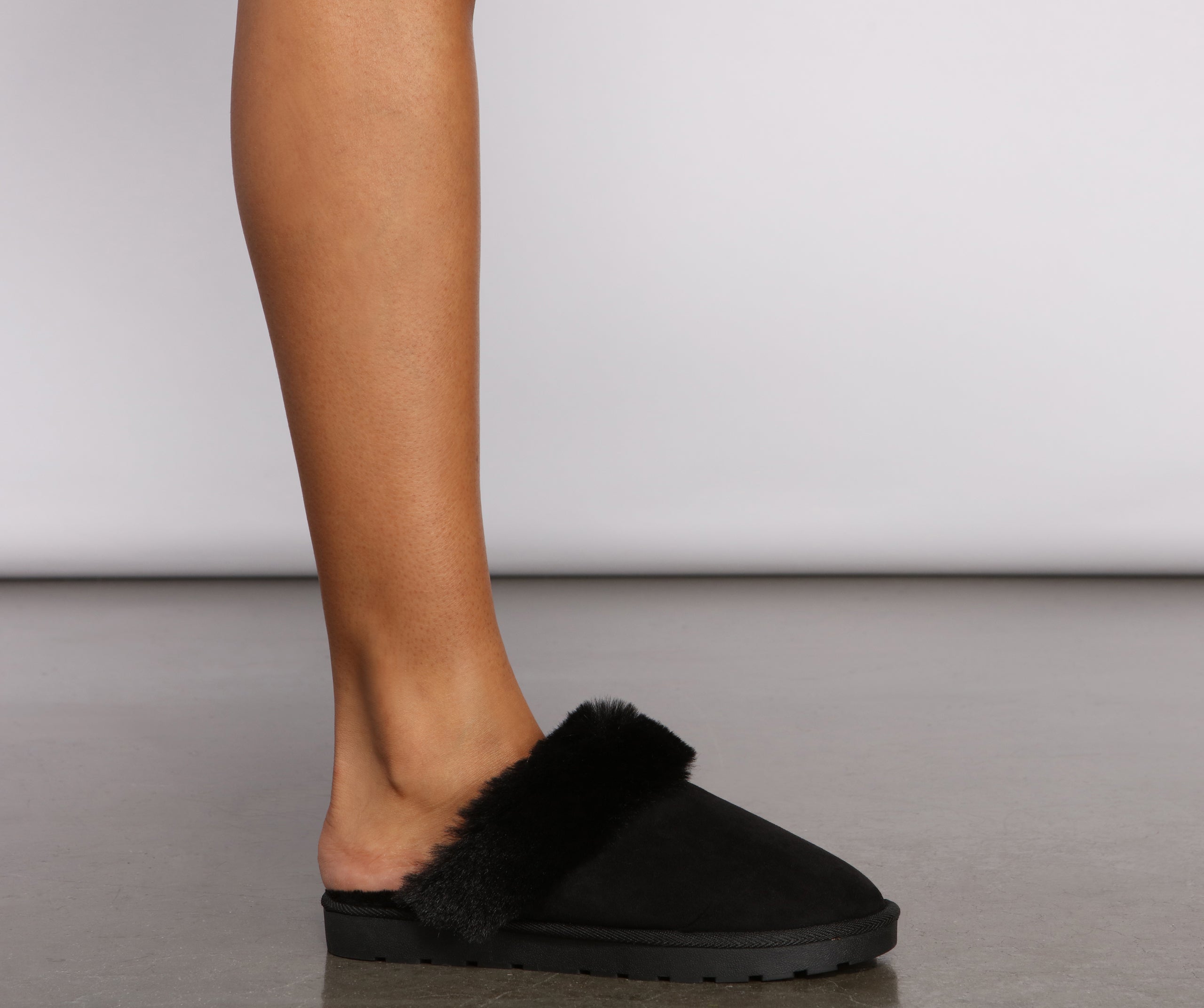 Chill Out and Fuzzy Faux Fur Slippers